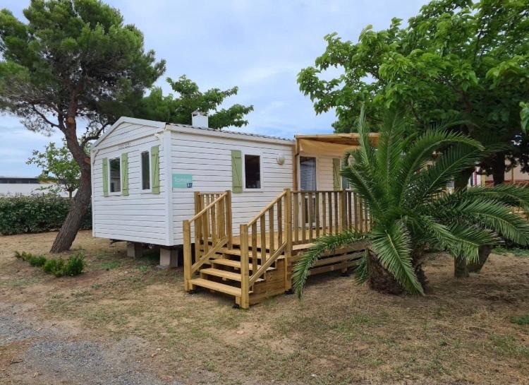 Mobil Home Camping Des 7 Fonts Агд Екстер'єр фото
